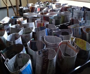 ocean of paper pots