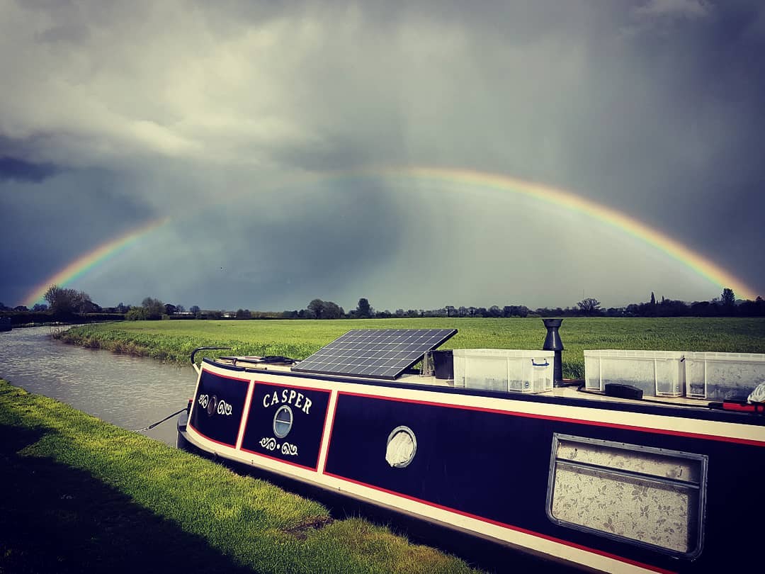 Six months living on and working from a narrowboat.